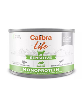Cat Life Sensitive Rabbit 200 g z królikiem dla wrażliwych kotów