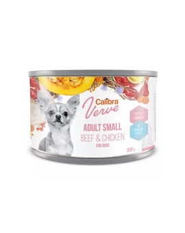 Dog Verve GF Adult Small Beef&Chicken 200 g bezzbożowa mokra karma z wołowiną i kurczakiem dla psów małych ras