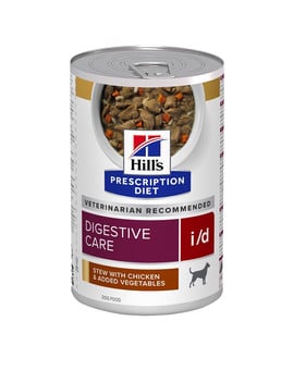 Prescription Diet Canine i/d Digestive Care Stew z kurczakiem i warzywami 354 g w puszce