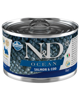 N&D Ocean Dog Salmon, codfish 140 g łosoś i dorsz