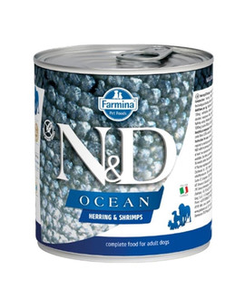 N&D Ocean Dog Herring, shrimps 285 g śledź i krewetki