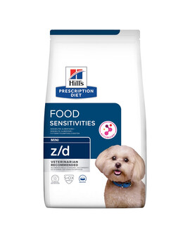 Prescription Diet Canine z/d Mini Food Sensitivities 6 kg dla psów małych ras z wrażliwym układem pokarmowym