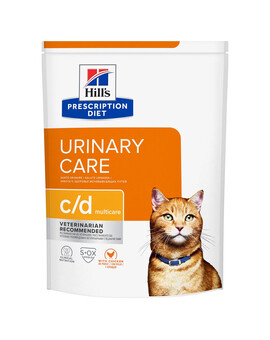 Prescription Diet Feline c/d Multicare Chicken 12 kg dla kotów z wrażliwym układem moczowym