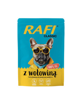 Classic karma mokra z wołowiną dla psa 400g