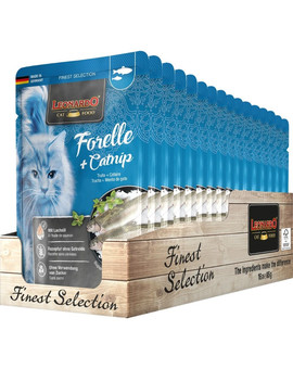 Finest Selection Pstrąg i kocimiętka dla kota 16 x 85 g