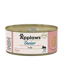 APPLAWS Cat Senior Tuna with Salmon in Jelly tuńczyk z łososiem w galaretce dla seniora 70g