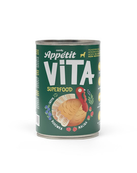 APPETIT VITA Superfood Indyk 400g monoproteinowa karma dla psów