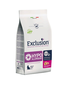 Hypoallergenic adult cats karma z wieprzowiną dla kotów 1,5 kg