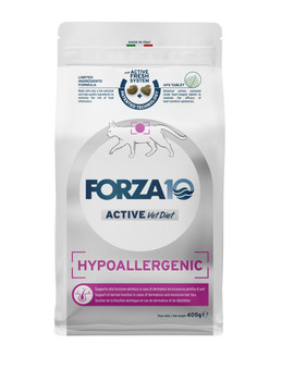 FORZA 10 Hypoallergenic Active Cat sucha karma hipoalergiczna dla kotów 400 g