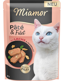 Pate and Filet with Salmon kawałki filetów z łososiem 85 g