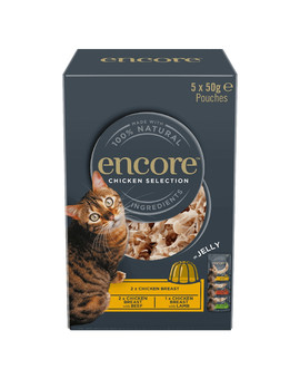 Cat Multipak mix smaków z kurczakiem w galaretce dla kota 20x50g
