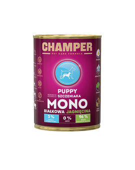 Puppy Jagnięcina monobiałkowa karma dla szczeniąt 400 g