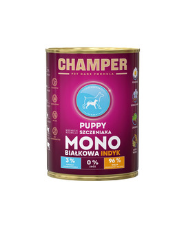 Puppy Indyk monobiałkowa karma dla szczeniąt 400 g