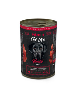 For Life dog pate pasztet z wołowiną dla psa 400 g