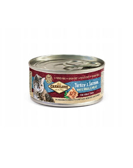 Cat turkey salmon Karma z indykiem i łososiem dla kota 100 g