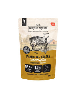 Superfoods Jagnięcina z kaczką i kocimiętką mokra karma dla kota 100 g