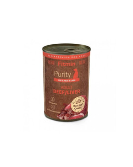 Purity Adult Dog Beef with liver 400g wołowina z wątróbką dla psów