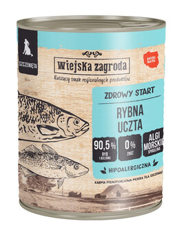 Rybna uczta mokra karma dla szczeniąt 800 g