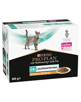 PRO PLAN Veterinary Diets Feline EN St/Ox Gastrointestinal Chicken 10x85 g