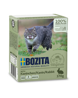 Kawałeczki mięsa w sosie z królikiem 370 g