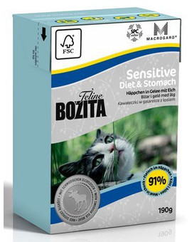 BOZITA Feline w galarecie 190 g Sensitive diet and stomach
