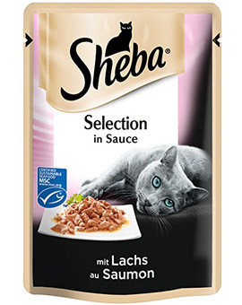 Cuisine z łososiem w sosie 85 g x 10 + 2 GRATIS!