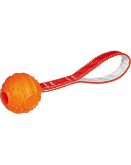 Piłka Na Sznurku TPR Soft & Strong, O 6 cm/26 cm, Pomarańczowa