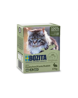 Kawałeczki mięsa w galaretce z królikiem 370 g