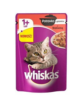 Potrawka w galaretce (1+ lat) z wołowiną 28x85g