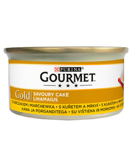 Gold Savoury Cake Z Kurczakiem i Marchewką 85 g