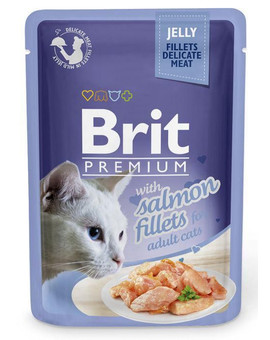 Premium Cat  Fillets in Jelly łosoś 85g