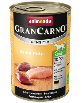 Grancarno Sensitive Puszka Indyk 400 g