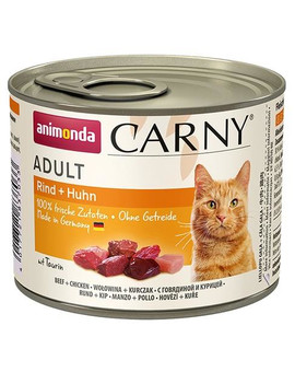 Carny Puszka Kot Wołowina/Kurczak 200 g