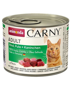 Carny Puszka Kot Wołowina/Indyk/Królik 200 g