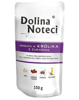 Premium bogata w królika z żurawiną 150 g