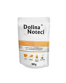 Premium małe rasy z bażantem, dynią i makaronem 100g