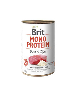 Brit mono protein beef & rice 400g