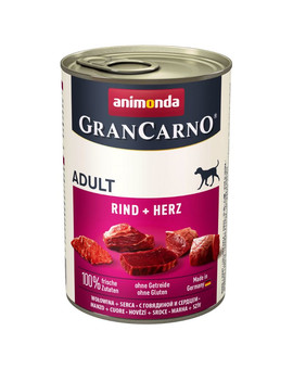 Grancarno wołowina i serca 400g