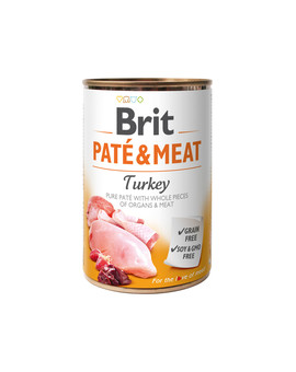 Pate & meat turkey 400 g