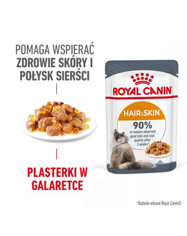 ROYAL CANIN Hair&Skin w galaretce 12 x 85 g