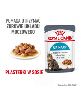 Urinary Care 12x85 g  w sosie karma mokra w sosie dla kotów dorosłych, ochrona dolnych dróg moczowych