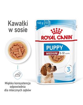 Medium puppy 10x140 g