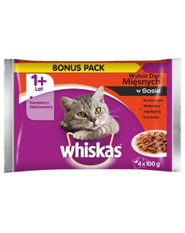 Mięsne dania w sosie - saszetka 4x100 g