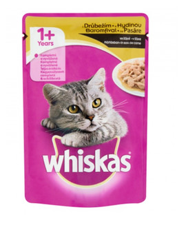 Mokra karma dla kotów smaki drobiowe 24 x 100 g