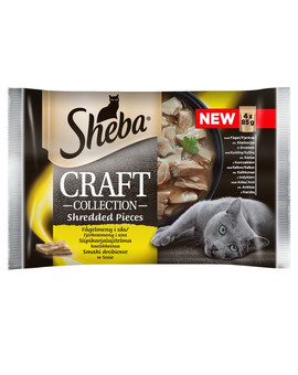 Saszetka 52x85g Craft Collection Smaki Drobiowe - mokra karma dla kotów w sosie (z drobiem, z kurczakiem, z indykiem, z kaczką)