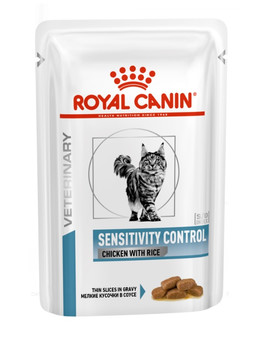Cat Sensitivity kurczak i ryż 85 g x 12 szt.
