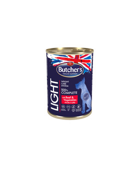 Blue+ Light wołowina/warzywa kawałki w sosie 400 g
