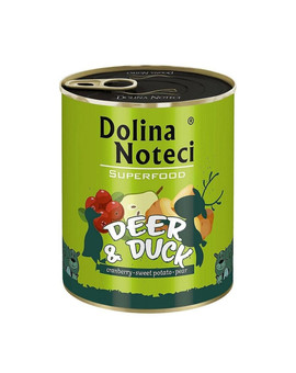 Premium SuperFood jeleń i kaczka 800 g