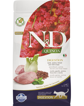 N&D Cat Quinoa Digestion lamb & fennel 1,5 kg