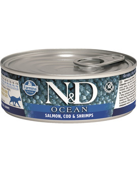 N&D Ocean Cat Adult Salmon, Cod, Shrimp 80 g